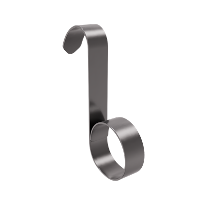 barqHook q-shaped spring steel hook hanging gear on a tree